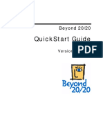 Quickstart Guide: Beyond 20/20