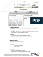 G10 English Lesson Exemplar 2nd Quarter