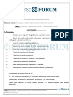 Português - Prof. Alexandre Luz - Aula 09 - Pontuação e Adjunto Adnominal X Complemento Nominal