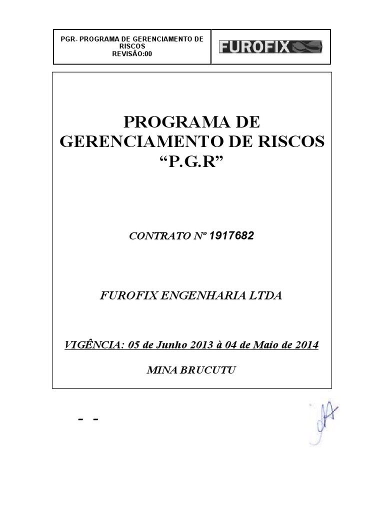 Programa de Gerenciamento de Riscos | PDF | Negócios | Computadores