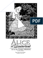 Alice in Wonderland - All in The Golden Afternoon