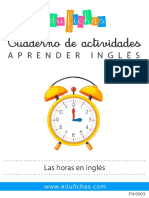 EN0003 Horas Ingles Edufichas