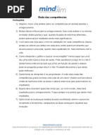 Roda das competências para emagrecer