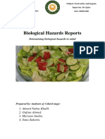 Report Biological Hazard PDF