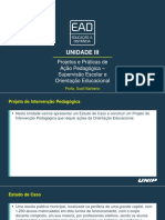 Slides de Aula - Unidade III