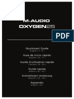 Oxygen 25 - Quickstart Guide - V1.1
