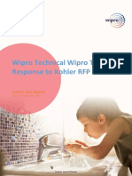 Wipro Technical Wipro Technical Response To Kohler RFP: Author: Dan Raghav