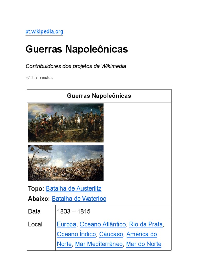 PDF) As repercussões da época napoleónica na Polónia e em Portugal