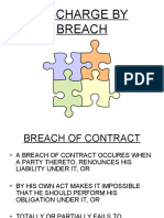 Discharge by Breach