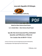 ESMP For Crusher Site at KM 87+735.62 RHS PDF