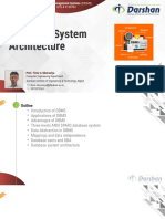 DBMS Unit 1 Database System Architecture GTU Study Material Presentations