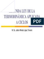 Segunda Ley de La Termodinamica - Aplicada A Ciclos