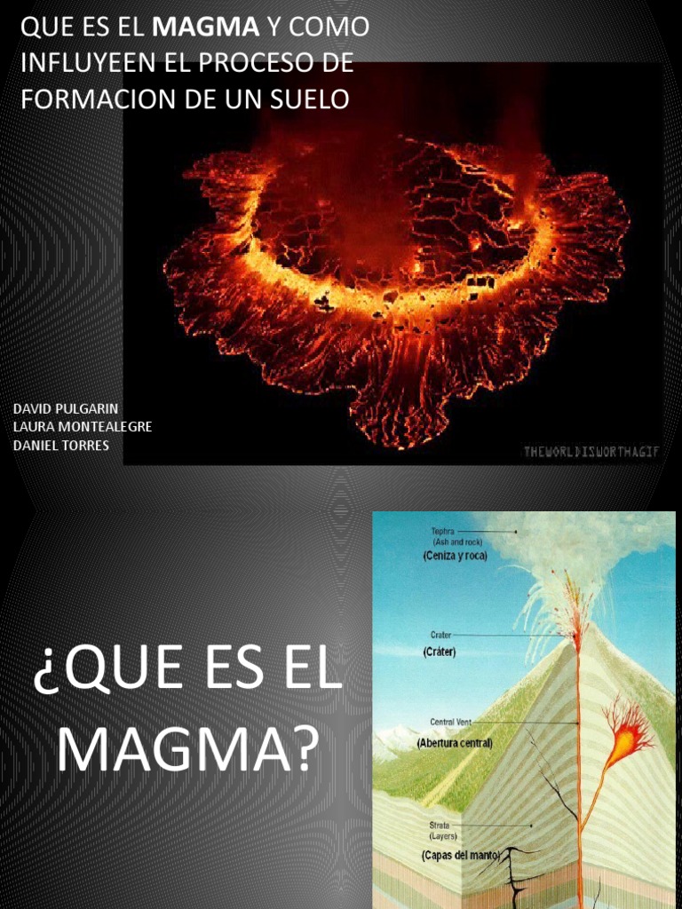 Magma | PDF | Roca (geología) | Magma