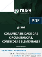 Comunicabilidade Das Circunstâncias, Condições e Elementares