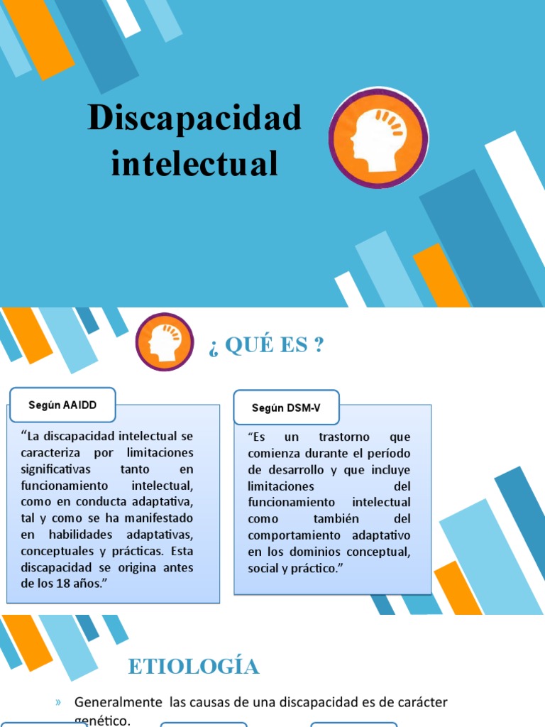 Etiología y clasificación de discapacidad intelectual | PDF ...