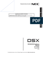 Nec DSX Hardware Manual