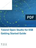 Talend Open Studio For ESB Getting Started Guide