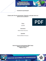 Evidencia #4 - Plan de Mejoramiento Derechos y Principios