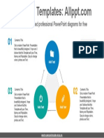 Triangular Flow PowerPoint Diagram