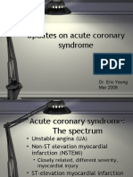 Updates On Acute Coronary Syndrome