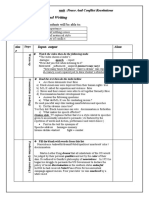 Reading and Writing: by The End of The Sequence Students Will Be Able To