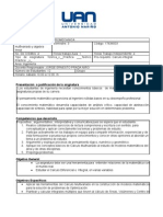 Calculo Multivariado y Algebra Lineal