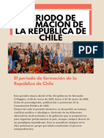 Periodo de Formación de La República de Chile