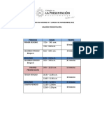 VALORES PRESENTACIÓN - VIERNES 5 Y LUNES 8 DE NOVIEMBRE 2021