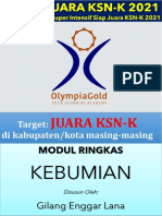 Kebumian (Modul Ringkas KSN-K SMA)