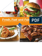 Fresh Fast Fabulous Cookbook