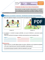 3B-Act1-S19-5° - PRACTICAMOS ACTIVIDADES RECREATIVAS PARA INTEGRARNOS