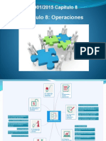 ISO 9001/2015 Capítulo 8 Operaciones