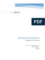 Bioensayo Informe