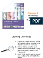 Recording Business Transactions: © 2016 Pearson Education, LTD