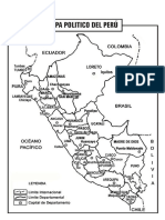 Mapa Mudo Del Perú