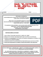 ACTIVIDAD: Cronología de los hechos de El extraño caso de Dr. Jekyll y Mr. Hyde