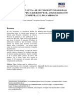 Sistema de gestión de inventarios microempresa