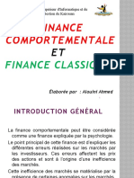 Finance Comportemental Et Finance Classique