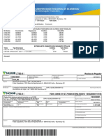 Situação financeira e boletos de um aluno de Ciência da Computação