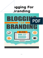 Blogging para Branding