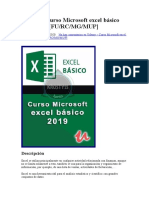 Udemy – Curso Microsoft excel básico (Ver. 2019)