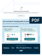Get Unlimited Reading With Scribd!: Select Your Payment Method