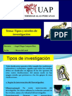 Tipo y Nivel de Investigación