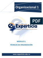 Guia de Estudio Modulo 3. Técnicas de Organización