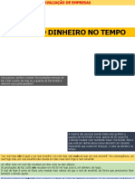 Avaliação de Empresa Valor do Dinheiro no tempo para quinta