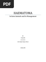 Download Haematoma in farm animals and its management by Pratap Kafle SN53817205 doc pdf