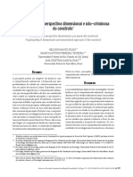 Psicopatia: Uma Perspectiva Dimensional e Não-Criminosa Do Construto