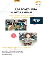 Semana Bonequeira Drica Molde Boneca CPL 3