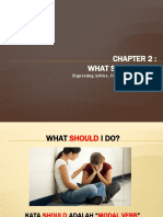 Chapter 2 - What Should I Do