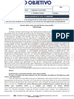 Quem Abre Uma Escola Fecha Uma Prisão.": Atividade Avaliativa P1 E P2 - 4° Bimestre